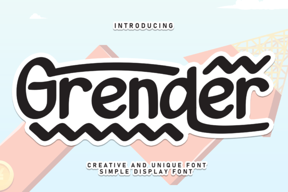 Discover the Charm of Grender Font