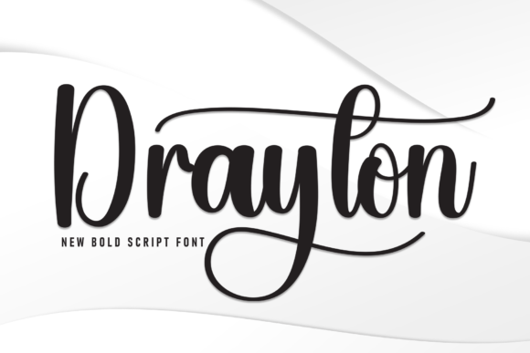 Drayton: A Sweet Handwritten Font for Warm Design