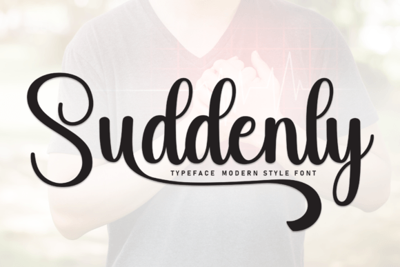 Suddenly: A Delicate Handwritten Font for Joyful Designs