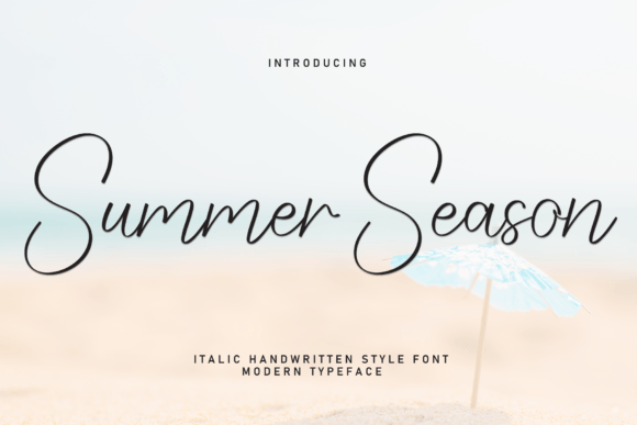 Summer Season: A Handwritten Font Full of Character